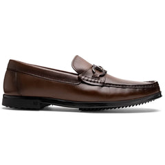Atrani Brown Calf Bit Loafer
