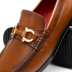 Atrani Honey Calf Bit Loafer