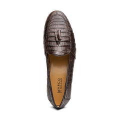 Marco Di Milano Bianchi Brown Leather Luxury Shoe