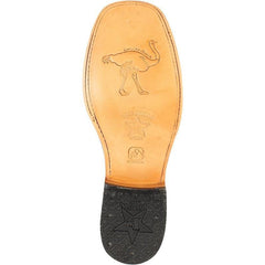 Botas de Avestruz Panza Suave Horma Ancha LAB-8279728