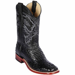 Botas Cuadrada de Cocodrilo Caiman Lomo - Los Altos Boots