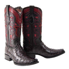 Botas de Avestruz Original Horma Europea LAB-760318