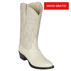 Botas de Avestruz Original Punta Oval LAB-650304