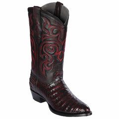 Botas de Cocodrilo - Caiman Panza Horma Redonda LAB-658218