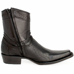 Botines de Armadillo Original Punta Europea Color Negro 76B0705