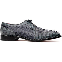 Marco Di Milano Caribe - Dark Gray Leather Dress Shoes