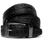 Marco_Di_Milano Riccardo Belt Black Leather Luxury Shoe