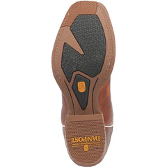 Dan Post Men's Cruz Genuine Leather Square Toe Boots - Honey