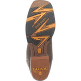 Dan Post Men's Vintage Genuine Leather Square Toe Boots - Chocolate