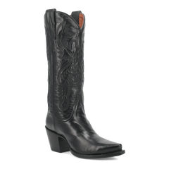 Dan Post Women's Maria Snip Toe Leather Boots - Black