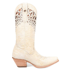 Dan Post Women's Miley Snip Toe Leather Boots - Bone DP7018
