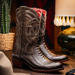 Marco_Di_Milano Denver: Brown Leather Luxury Shoes