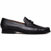 Marco Di Milano Enzo Lizard Bit Loafers Black