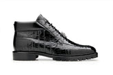 Belvedere Gallardo Black Alligator Luxury Dress Shoe