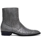 Marco Di Milano Giorgio Ostrich Quill Dress Boots Grey