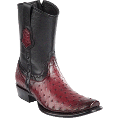 Wild West Botas de Avestruz Horma Dubai
