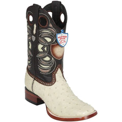 Wild West Botas de Avestruz Horma Rodeo