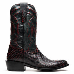 Marco Di Milano Kansas Black Cherry Leather Oxford
