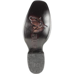 Men's King Exotic Original Shark Skin Dubai Style Short Boots 479B09