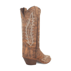 Laredo Women's Emmylee Snip Toe Leather Boots - Tan 52189