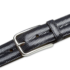 Mezlan Lizard Belt - Classic Luxury Shoe