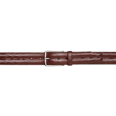 Mezlan Lizard Belt - Classic Luxury Shoe