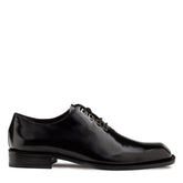 Mezlan Hi-Shine Asymmetric Oxford - Luxury Leather Dress Shoe