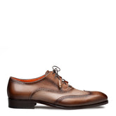 Mezlan Wingtip Derby: Two-Tone Leather Luxury