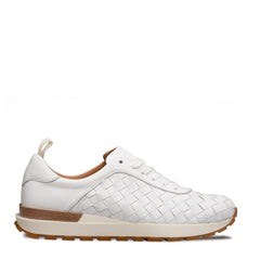 Mezlan Concha Woven Calf Leather Sneaker