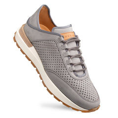 Perforated Nubuck Sneaker