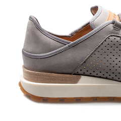 Perforated Nubuck Sneaker