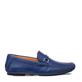 Mezlan Textured Calfskin Moccasin - Luxury Italian Loafer