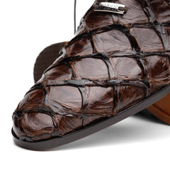 Marco Di Milano Olivieri Pirarucu Dress Oxfords Brown