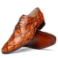 Marco Di Milano Olivieri Pirarucu Dress Oxfords Cognac