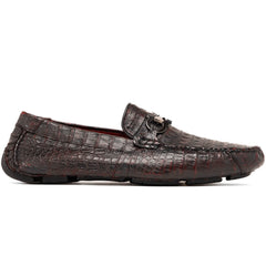 Marco Di Milano Parma Caiman Belly Bit Drivers Black Cherry