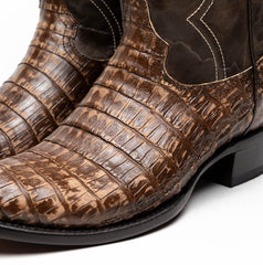 Marco_Di_Milano Phoenix Stone Brown Luxury Shoe