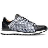 Marco Di Milano Portici Newspaper Men's Sneakers