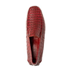 Marco Di Milano Remo Wine Caiman Driving Shoes