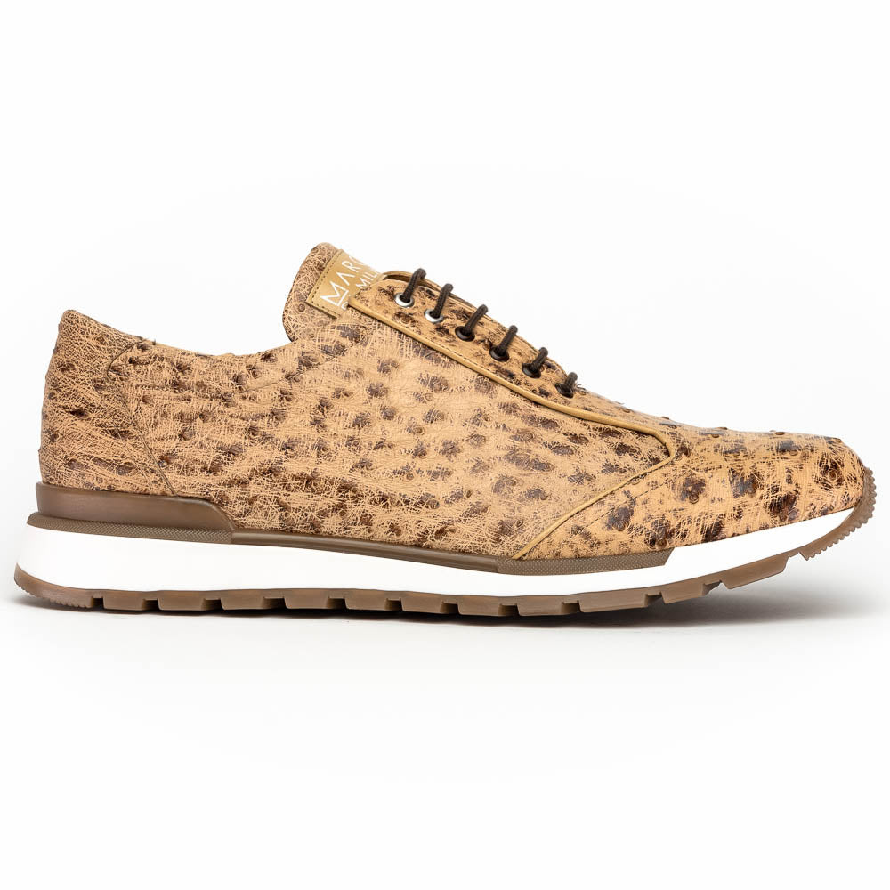 Marco Di Milano Scanno Orix Ostrich Quill Sneakers