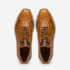 Marco Di Milano Scanno Paja Ostrich Quill Sneakers
