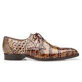 Belvedere Alfred Alligator Shoe in Caramel