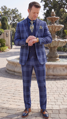 statement-men-s-3-piece-100-wool-tailored-fit-suit-large-checker-pattern