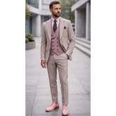 statement-men-s-3-piece-100-wool-tailored-fit-suit-gingham-pattern