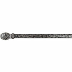 Wild West Boots Belts 32 Men's Wild West Monster Fish Laser Design Casual Belt 2C11U1009