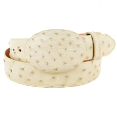 Men's Wild West Ostrich Skin Cowboy Belt 2C110304