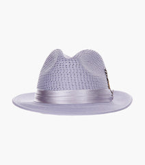 DUBLIN FEDORA Poly Braided Pinch Front Hat