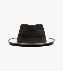 WENTWORTH FEDORA Wool Felt Pinch Front Hat