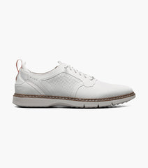 SYNCHRO Plain Toe Elastic Lace Up