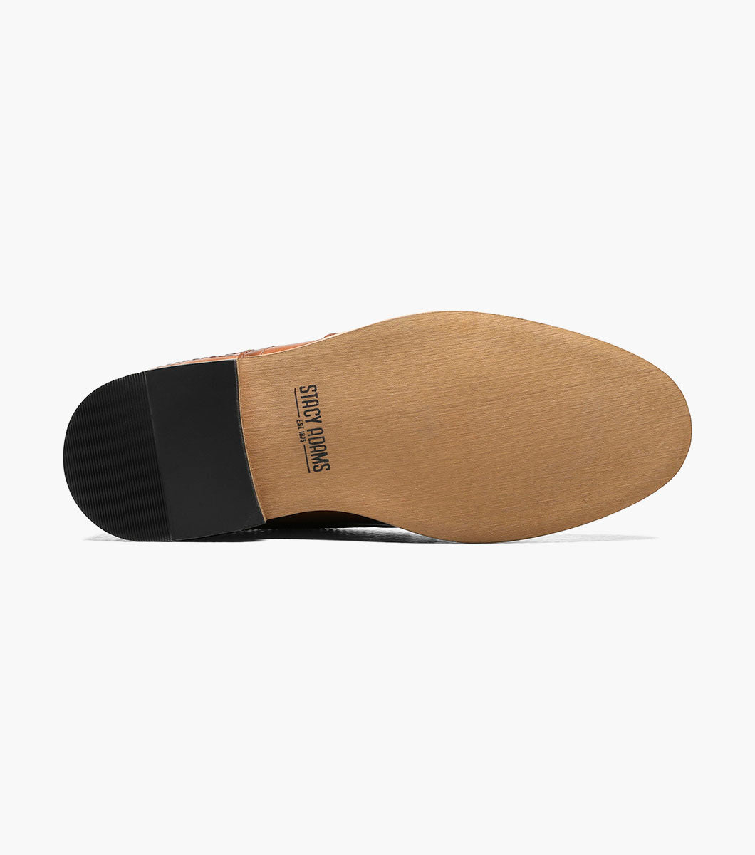 Stacy Adams Kids Desmond Cap Toe Monk Strap by Stacy Adams Shoes
