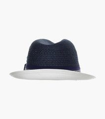 JALEN FEDORA Poly Braided Pinch Front Hat